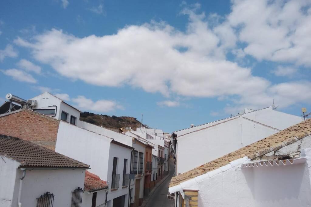 Casa típica de pueblo andaluz Villa Villanueva de San Juan Exterior foto