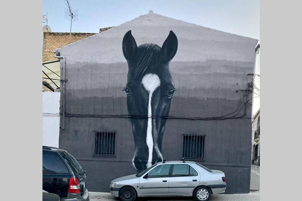 Casa típica de pueblo andaluz Villa Villanueva de San Juan Exterior foto
