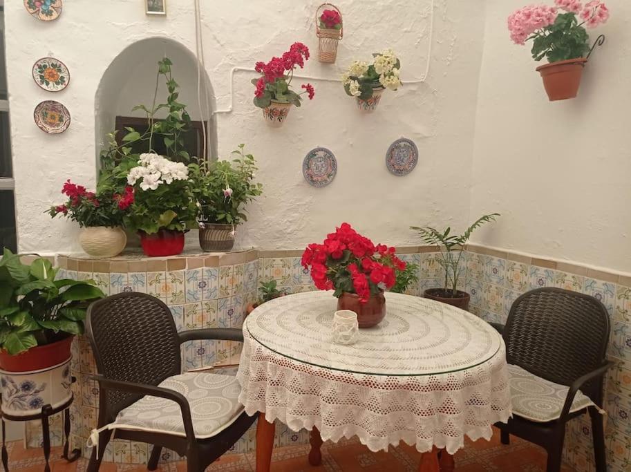 Casa típica de pueblo andaluz Villa Villanueva de San Juan Exterior foto